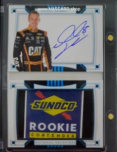 2020 National Treasures Jumbo Patch Booklet Sunoco Rookie Daniel Hemric 1/1 - Picture 1 of 2