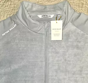 NEW PETER⛳MILLAR, MENS SIZE XXL, FADE PERFORMANCE FULL-ZIP FLEECE🩶VEST-MSRP$225 - Picture 1 of 24