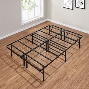 Mainstays MS2601008904 14" High Profile Foldable Steel Full Platform Bed Frame, - Picture 1 of 3