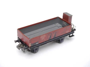 Offener Niederbord Güterwagen BrH Blechspielzeug Tin Toy, Trix Express 1:87 H0 3 - Bild 1 von 3