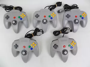 Genuine Nintendo 64 Grey N64 Controller - 9/10 Joystick - TESTED! - Picture 1 of 4