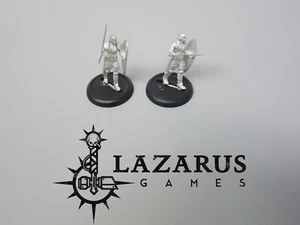 Unknown Manufacture 2 Elven Elf Warriors (unprimed metal) - Picture 1 of 4