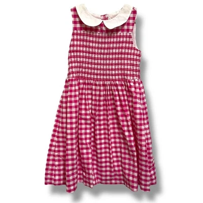 Janie & Jack The Charlotte Rosa Blanco Guinga Solero Calado Talla 5 Peter Pan Foto 1 de 4