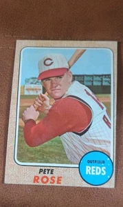 1968 Topps Pete Rose #230 Cincinnati Reds VG - Picture 1 of 2