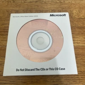 Microsoft Office Basic Edition 2003 w/ Product Key Used Open - Picture 1 of 4