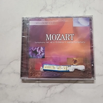 Mozart Symphonies No 40 In G Minor NEW CD 1998 Masterpiece Jupiter Symphony - Image 1 of 4