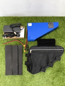 52V 23Ah Triangle Li-Ion Ebike Akku Elektrofahrrad mit 3A Ladegerät Softcase - Bild 1 von 11