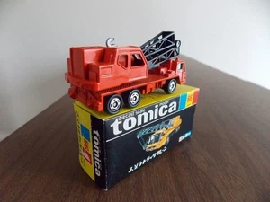 *457 66 Black Japan Item Fuso Truck Crane Nearly unused Boom up down drIVer's M7 - Picture 1 of 7