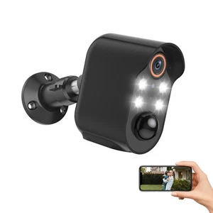 Cámara exterior inalámbrica de seguridad para el hogar 1080P impermeable detección de movimiento 2,4 GWiFi - Imagen 1 de 14