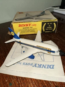 Dinky Boeing 737 Jet Lufthansa Passenger Aircraft Dinky 717 - Picture 1 of 10