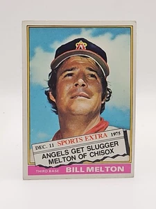 1976 Topps Traded #390T Bill Melton Vintage California Angels Baseball Card - Picture 1 of 2