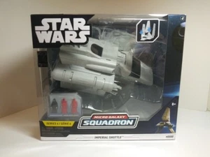 Star Wars Micro Galaxy Squadron Imperial Shuttle 40° Anniversario #0088 Serie 4 - Foto 1 di 8