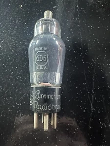 (1) RCA Cunningham 6D6 Elektronenröhre! Getestet Gut - Bild 1 von 4