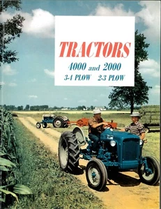 Tractores Ford primeros modelos 4000 y 2000 3-4 arado y 2-3 arado - Imagen 1 de 12