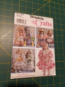 Simplicity Crafts 8134 - 18" Doll Clothes - Picture 1 of 2