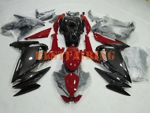 Red Black Carbon Fiber Fairing w/Tank for Kawasaki Ninja 650 2020-2025 EX650 Kit - Picture 1 of 9