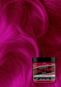 MANIC PANIC Hot Hot Pink | CLASSIC COLOUR Hair DYE Semi - Picture 1 of 7