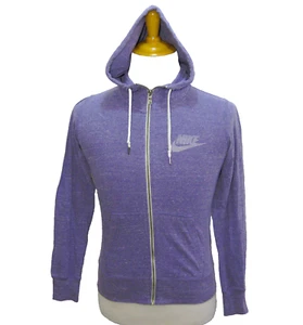 NIKE Boy's (Size Medium) Purple Full Zip Athletic Hoodie Logo Hooded Sweatshirt - Picture 1 of 4