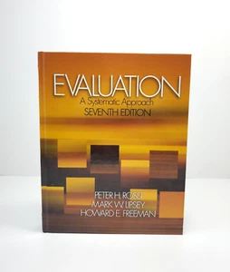 Evaluation: A Systematic Approach 7th Edition by Peter H. Rossi Hardcover - Bild 1 von 3