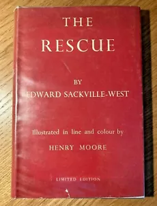 The Rescue - Edward- Sackville-West. Illus by Henry Moore. 1st & Limited Ed - Foto 1 di 12