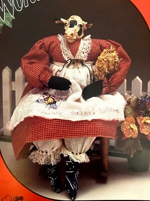 Cow Collectible Vintage Sewing Pattern - 17" Tall - Craft - Gift - Home Decor - Image 1 of 4