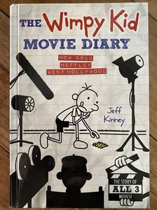 The Wimpy Kid Movie Diary by Jeff Kinney NEW Hardcover Book The Story of all 3 - Imagen 1 de 7