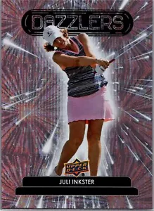 2024 Upper Deck #DZ-18 Juli Inkster Dazzlers LPGA - Imagen 1 de 2