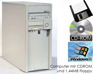 Computer For Old School Games Maxdata Windows 98 Floppy CD - ROM 3D Graphic V613 - Picture 1 of 1