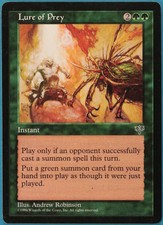 Lure of Prey Mirage NM Green Rare MAGIC THE GATHERING CARD (ID# 249318) ABUGames