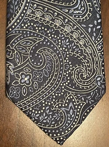 U.S. Polo ASSN. Blue Gray Hand Made 100% Polyester Men’s Neck Tie Made In China - Picture 1 of 9