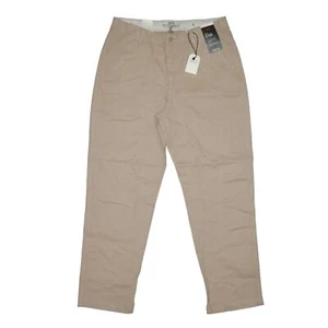 Herren Levi's XX EZ-Waist Taper Hose Größe L Khaki Hellbraun Relaxed Fit Chino Neu mit Etikett - Bild 1 von 9