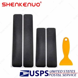 PROTECTOR SILL SCUFF COVER CAR DOOR PLATE STICKER BUMPER BODY ANTI SCRATCH STRIP - Picture 1 of 12