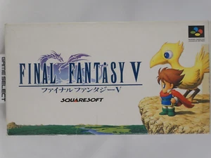 FINAL FANTASY V 5 SUPER FAMICOM SNES IMPORT GIAPPONESE JP JAP ORIGINALE SHVC-F5 - Foto 1 di 6