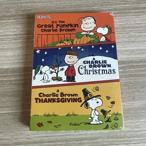 Peanuts Deluxe Holiday Collection: 3 Remastered Classics Deluxe DVD Editions NEW - Imagen 1 de 4