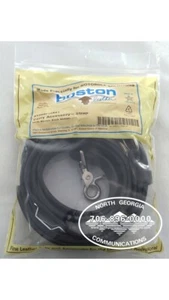 AY000223A01 Motorola Boston Leder Feuerwehrmann Funkband mit Knopf Rückseite Halter - Bild 1 von 1