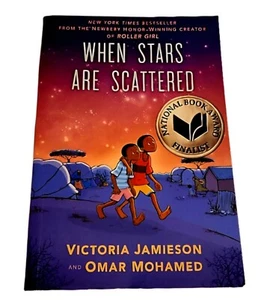 When Stars Are Scattered Hardcover Omar Jamieson Victoria Moham - Picture 1 of 3