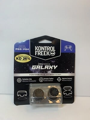 Kontrol Freek GALAXY Performance Thumbsticks, Black 1 Mid 1 High for PS4/PS5 NEW - Image 1 of 3
