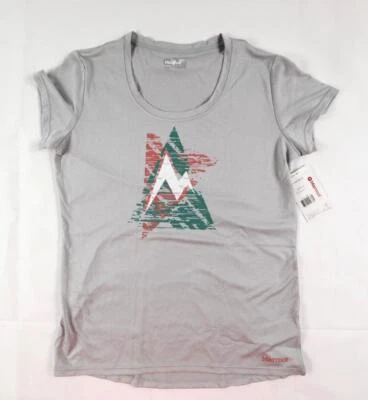 Camiseta para mujer Marmot talla grande (L) gris acero brillante post tiempo Foto 1 de 4