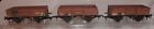 BACHMANN 38-340 13T HIGH SIDED STEEL OPEN WAGONS BR BAUXITE WEATHERED - SET OF 3