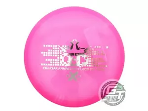 NUEVO Disco de Golf Putter Discos Dinámicos 10 Años Juez de Hielo Lúcido 173 g Rosa Plata Lámina - Imagen 1 de 1