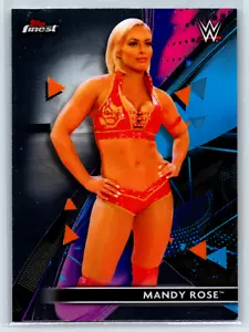 Mandy Rose 2021 Topps Finest WWE #22 WWE - Picture 1 of 2