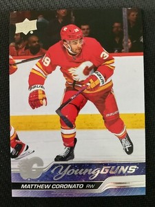 Matthew Coronato 2023-24 Upper Deck Young Guns SP RC Card #201 (F)