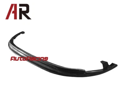 CF Front Bumper Lip Real Carbon Fiber For 2008-2014 Volkswagen GTI MK6 Only - Image 1 of 3