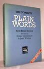 The Complete Plain Words (HMSO Hardback) by Great Britain: HMSO Hardback Book