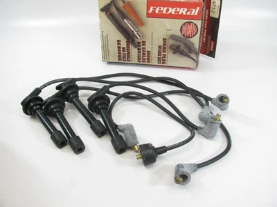 Juego de cables de bujía de encendido Federal 4712 para Honda Prelude 1988-1991 2,0 L-L4 Foto 1 de 2