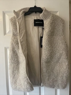 Chaleco brillante para mujer Fabiana Filippi talla 14 grande Foto 1 de 4