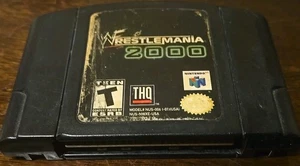 WWF WrestleMania 2000 Nintendo 64 solo cartuccia sfusa - Foto 1 di 7
