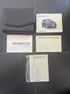2019 Kia Sorento Owners Manual With Case OEM Guide Book Owner Free Shipping - Bild 1 von 1