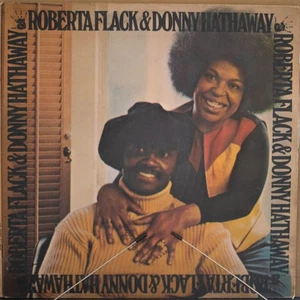 ROBERTA FLACK & DONNY HATHAWAY - Vinyl LP - Atlantic - 1972 - G FREE POST (3151) - Picture 1 of 5