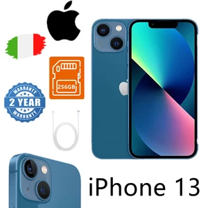 NUOVO Apple iPhone 13 - 256GB - Blu (Sbloccato) ✔️Garanzia 24 MESI ✔️SIGILLATO - Foto 1 di 6